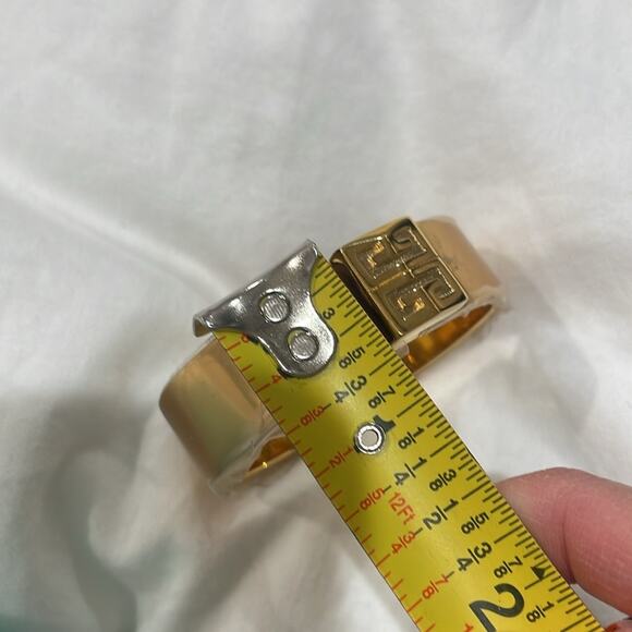 Givenchy Gold Cuff Sz Small NWOT - Picture 9 of 9